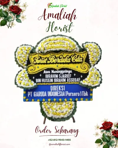 Papan Bunga Duka di Sumberanyar